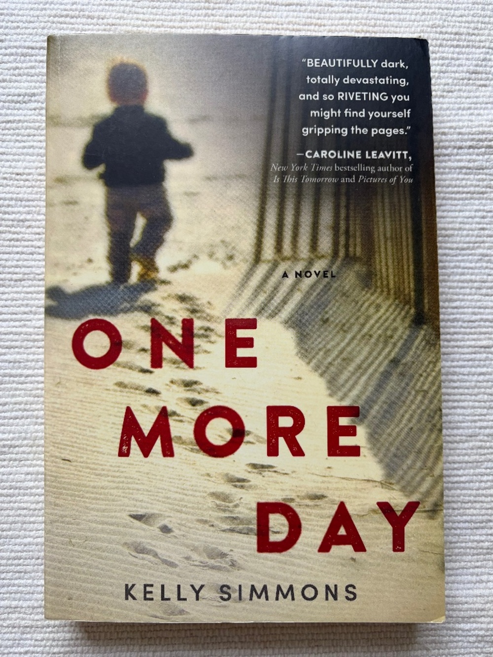 One More Day KELLY SIMMONS Paperback Book